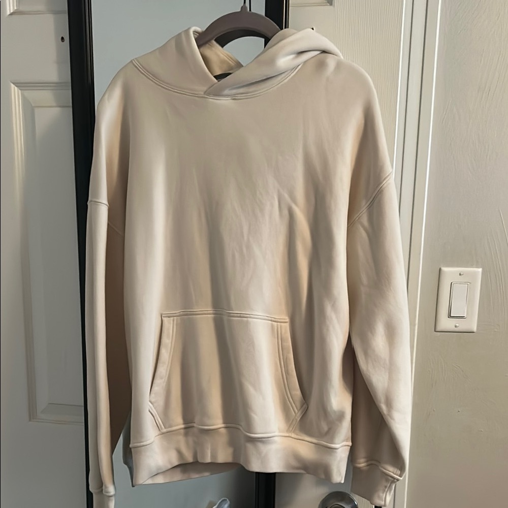 Abercrombie & Fitch Cream Pullover Sweater with Hood